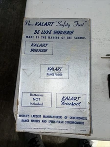Vintage Kalart Speed Flash Safety First de Luxe Entfernungsmesser OVP - Bild 1 von 10