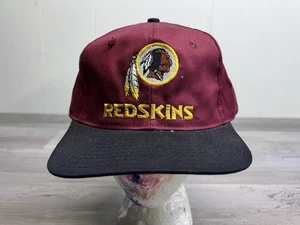 Vintage Washington Redskins Snapback Hat Embroidered 90s Y2K Eastport OSFA NFL - Picture 1 of 9