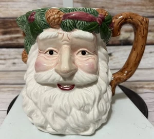 Vintage DALTON Weihnachtsmann Weihnachtskanne Keramik bemalt - Bild 1 von 12