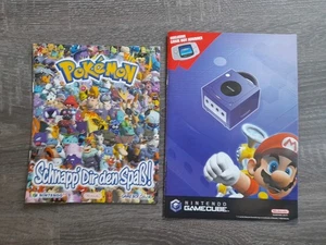 Nintendo Gamecube und Pokemon Prospekt von 2002 unbenutzt. - Bild 1 von 5