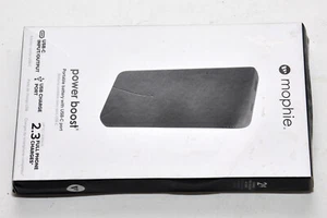 Mophie Power Boost Portable Battery Power Bank 10,000 mAh - Black; new open box - Picture 1 of 4