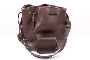 Bolso de hombro Coach Helen's Legacy 9953 vintage de caoba con billetera a juego - Imagen 1 de 10