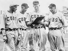 Grover Cleveland Alexander Signing Petition 1922 OLD BASEBALL PHOTO