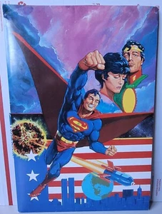 SUPERMAN 400 PORTFOLIO DC Comics Steranko Wrightson Miller Kirby Chaykin Moebius - Imagen 1 de 4