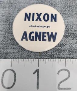 Nixon and Agnew 1972 Presidential Election  Pin Pinback Button 2 Inch - Picture 1 of 2