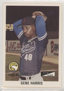 1989-90 BYN Puerto Rico Winter League Gene Harris #192 Rookie RC