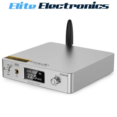 Lavaudio DS600 HiFi DAC & Headphone Amplifier Bluetooth 5.0 Silver - Image 1 of 3