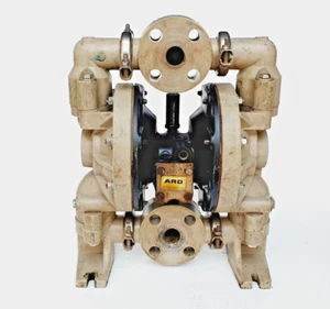 ARO 6661A3-349-C Diaphragm Pump 1" Non Metallic AODD, Polypropylene - Picture 1 of 8
