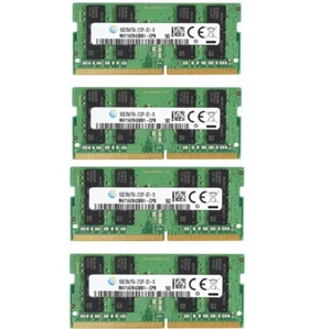 Samsung 64GB (4X16GB) DDR4 2133MHz PC4-17000 SODIMM Memory Ram M471A2K43BB1-CPB - Picture 1 of 5