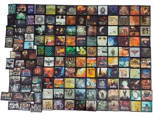 DEATHCORE METAL 10pcs/Lot Random Mix Sew-On Patches Vest, Printed Patch - Picture 1 of 1