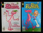 Lot de 2 bandes dessinées The Pink Panther Comic Book #60 TV spécial rose Noël #60/58