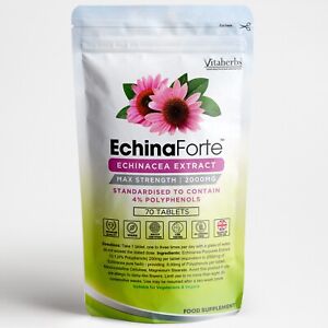 EchinaForte™ Echinacea Tablets 2000mg Extract | Echinacea Purpurea Vitaherbs®