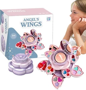 Kinderschminke- Koffer Set Mädchen, Make Up für Rollenspiel Spielzeug Lila - Bild 1 von 8