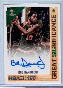 BOB DANDRIDGE 2017-18 NBA Hoops GREAT SIGNIFICANCE AUTO #GS-BDR Bucks - Picture 1 of 2