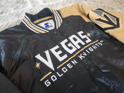 Vegas Golden Knights Starter Jacket Fits Like An XL Cover