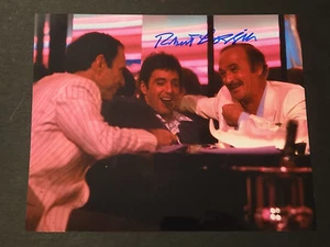 ROBERT LOGGIA FIRMATA AUTOGRAFATA 8X10 FOTO SCARFACE BIG AL PACINO TOM HANKS - Foto 1 di 2