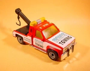 MATCHBOX RED GMC WRECKER MB21-F12 LOOSE - Picture 1 of 2