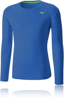 Mizuno Core J2GA4503T-25 Compression Top Mens Blue DryLite Crew Neck Performance - Image 1 of 4