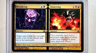 2013 MTG Magic the Gathering Dragon's Maze #124 Breaking / Entering Rare WOTC - Image 1 of 3