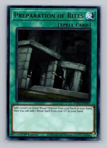 Preparation of Rites WISU-EN045 Rare Yugioh TCG Wild Survivors - Picture 1 of 2