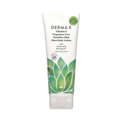 DERMA E Loción Corporal Vitamina E Sin Fragancia para Piel Sensible 8 Oz Hidratante Foto 1 de 4