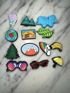 lot of 13 NWOT authentic original jibbitz • crocs shoe charms • [NAT1] nature - Picture 1 of 2