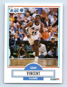 1990-91 Fleer Sam Vincent Orlando Magic #137 - Picture 1 of 2