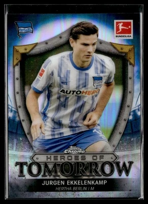 2021-22 Topps Chrome Bundesliga #HT-JE Jurgen Ekkelenkamp Heroes Tomorrow 1501J - Image 1 of 2