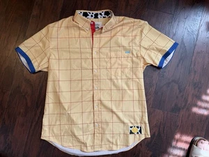 RSVLTS Mens XL Limited Edition Toy Story Sheriff Woody Button Down Kunuflex - Picture 1 of 8
