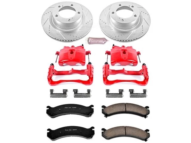 Pastilha de freio dianteiro e kit de rotor para 2001-2010 GMC Sierra 2500 HD 2002 2003 RK152XG - Imagem 1 de 1