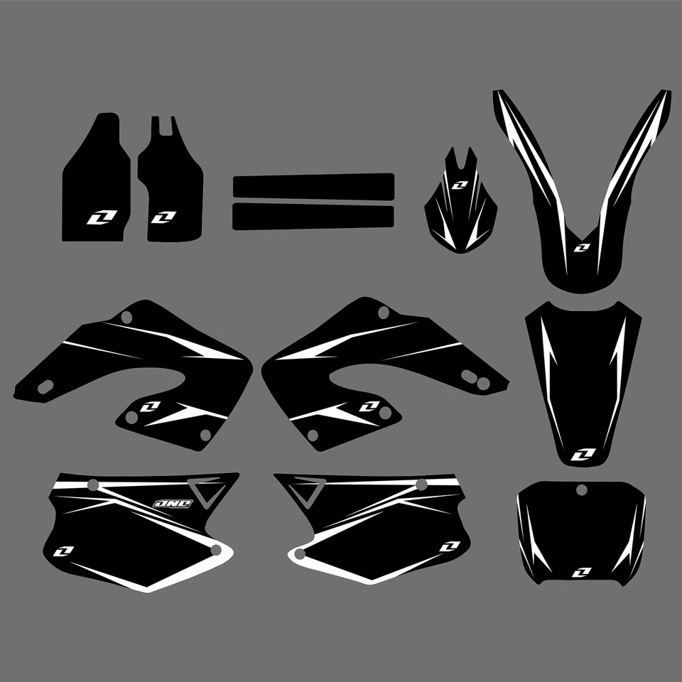 Calcomanías de motocross Team Graphics decorativas para Honda CR125R/250R CR125R CR250R 2000 2001 Foto 1 de 1