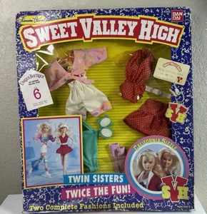 Vintage Sweet Valley High Puppe California Sizzles Fashions Bandai 90er Neu in Box - Bild 1 von 3