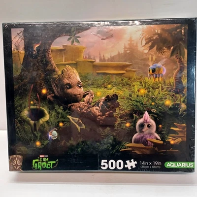 Пазл AQUARIUS Guardians of the Galaxy Baby Groot 500 шт., новый - Изображение 1 из 4