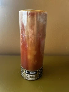 Large 3x8 Pier 1 Candle Amber Musk NEW - Picture 1 of 4