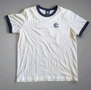 Size XL - MLB New Era X Eric Emanuel New York Yankees Ringer T-Shirt - Bronx - Picture 1 of 10