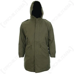 US M51 Parka with Liner - Winter Cold Weather Coat Removable Liner Fishtail New - Picture 1 of 11