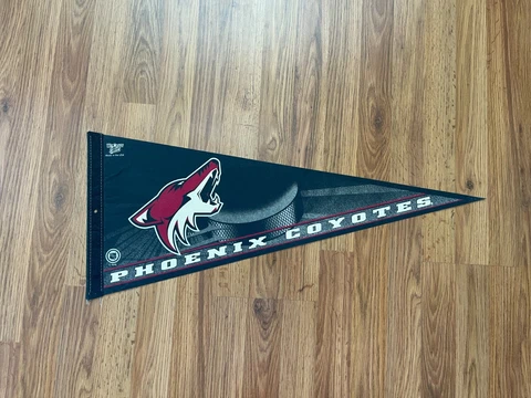 Phoenix Coyotes NHL HOCKEY SUPER VINTAGE WinCraft Collectible Felt Pennant! Cover