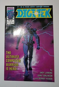 DIGITEK #1 1992 Comic Book Marvel Ultimate Computer Warrior RARE - Picture 1 of 3