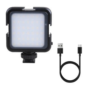Mini Rechargable LED Video Light Lamp for Canon Nikon Sony DSLR camera - Picture 1 of 8