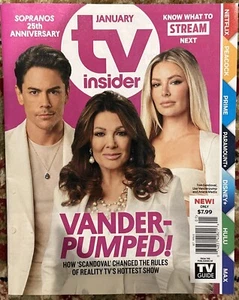 TV Insider TV GUIDE Magazine January 2024 VANDER PUMPED Sopranos 25th Anv - Picture 1 of 2