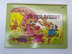Vintage Peter Rabbit Giant Pop-Up Book 1983 Honey Bear Books Pop Up Cottontail - Picture 1 of 8