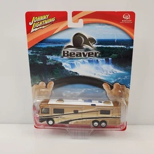 Rare Johnny Lightning Monaco Beaver Patriot Coach Bus Motorhome Promo Gold - Picture 1 of 3