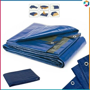 Telo PVC telone occhiellato impermeabile con occhielli 80 110 150 gr copertura - Imagen 1 de 5