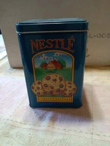 Old Vintage Nestle Toll House Cookies Metal Tin Can Limited Edition - Picture 1 of 12