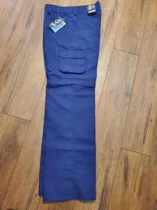 Cub Scouts Boy Scouts Uniform Switchback Blue Youth 18 NWT unhemmed - Picture 1 of 3