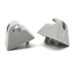 2x Sonnenblende Clips Halter Halterung Für Opel Astra F Corsa B Senator B Vivaro - Picture 1 of 6