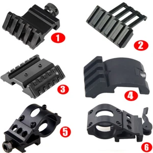 Hunting 45 Degree Offset Angle 20mm Picatinny Rail Mount Base Laser Light Scope - Picture 1 of 30