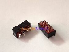 QTY:2 NEW FOR DEFOND DSE-2310 Toggle Switch 8-pin 3-gear Slide Switch 8A 250VAC