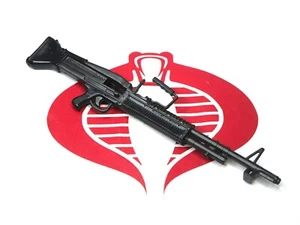 GI Joe Military Weapon Gray Black Machine Gun 1:6 Scale 12" Figure Accessory - Picture 1 of 1