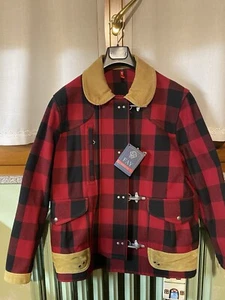 Fay Archive 4 kurze Herrenhaken kariert rot schwarz Fay M Size - Bild 1 von 17